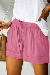 Pantaloncini con Stampa Animalier Casual Shorts <span class=keywords><strong>Leopardati</strong></span> Taglie Forti Pantaloncini da Donna <span class=keywords><strong>Pantaloni</strong></span> Corti Casual - Product Image 2