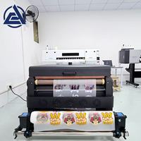 Máquina de Impresión DTF Integrada AC 60cm A1 con Reciclaje Automático de Polvo, Agitador y Secador para Transferencia de Prendas y Camisetas, Cabezales XP600/I3200, 220V