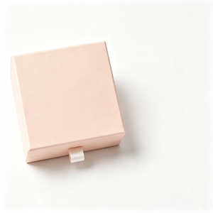 Boîtes à bijoux écologiques de luxe avec cartes de présentation pour colliers et bagues, papier premium, logo de marque en feuille d'or pour emballage cadeau de bijoux - Product Image 1