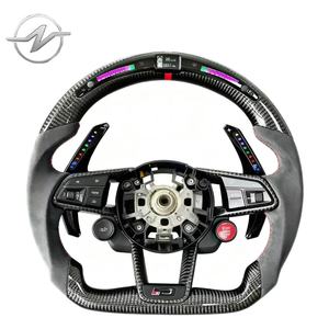 Volante de Coche Personalizado de Fibra de Carbono para Volkswagen <span class=keywords><strong>Golf</strong></span> <span class=keywords><strong>GTI</strong></span> MK7 Polo GTS GTD GTE R CC - Product Image 1