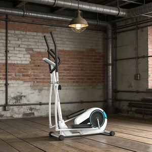 Futai 9901 Elliptical Cross <span class=keywords><strong>Trainer</strong></span>, Appareil de fitness d'intérieur, Mini-équipement compact pour hommes et femmes, Résistance magnétique, <span class=keywords><strong>Roue</strong></span> arrière - Product Image 5