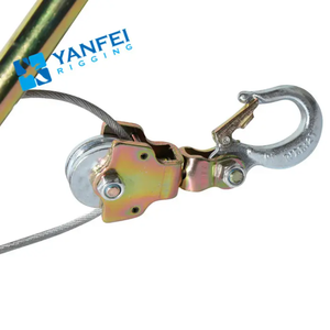 <span class=keywords><strong>Tendeur</strong></span> de câble manuel à cliquet avec double engrenage et crochets - Product Image 3