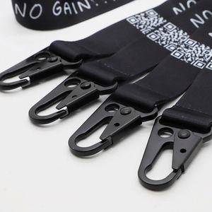 Personalizados Office School Business Event Gift Keychain Lanyards Eagle Mouth <b>Hook</b> Polyester Heat Transfer Printed Lanyard - Product Image 2
