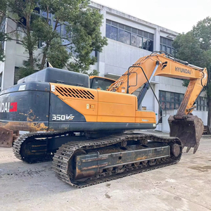 Excavatrice sur chenilles d'occasion Hyundai 350, 35 tonnes, modèle 2023, avec boîte de vitesses, moteur, composants PLC essentiels, à prix réduit - Product Image 1