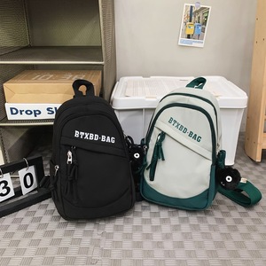 Btxbd Bag Women's Chest Bag Water Resistant Single Shoulder Bag With Front Zippered Pocket For Daily Use - Product Image 1