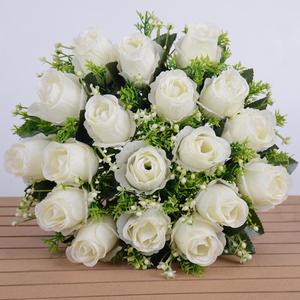 18 cabezas <span class=keywords><strong>de</strong></span> <span class=keywords><strong>rosas</strong></span> artificiales para <span class=keywords><strong>novia</strong></span>, <span class=keywords><strong>rosas</strong></span> <span class=keywords><strong>de</strong></span> seda, <span class=keywords><strong>ramo</strong></span> <span class=keywords><strong>de</strong></span> <span class=keywords><strong>rosas</strong></span> <span class=keywords><strong>de</strong></span> boda falsas para el hogar, jardín, fiesta, decoración Floral - Product Image 3