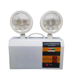 3W Oplaadbare Dubbele Kop Geïntegreerde <span class=keywords><strong>Led</strong></span>-Lamp Voor Nooduitgangbordverlichting. - Product Image 4