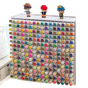 Marker <b>Pen</b> Holder For Kids Stationery Storage <b>Box</b> With Handle And Compartments Rectangle Multipurpose Portable 7 Layer Standing - Product Image 5