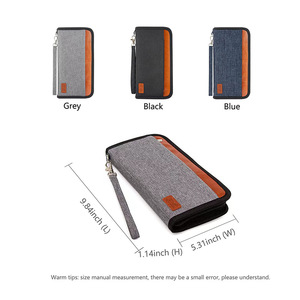 <span class=keywords><strong>Pasaporte</strong></span> de viaje, BILLETERA, fundas para <span class=keywords><strong>pasaporte</strong></span>, bloqueo RFID, soporte para <span class=keywords><strong>pasaporte</strong></span> familiar, organizador de documentos de viaje impermeable - Product Image 4