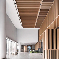 Bas prix de gros en aluminium 600X600 décoratif bureau faux plafond/Hall décorations de plafond de luxe