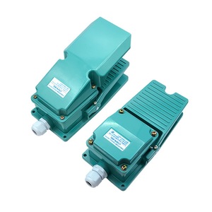Interruptor de pedal TFS 302 220V 380V para máquina perforadora, antideslizante, de aleación de aluminio fundido, con contacto de aleación de plata - Product Image 1