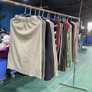 Elegante elegante <span class=keywords><strong>donna</strong></span> gonne invernali di fascia alta <span class=keywords><strong>vestiti</strong></span> usati pesanti on-line fornitore all'ingrosso con prezzi competitivi - Product Image 5