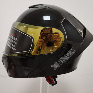 Casque de moto modulaire tout-en-un: <span class=keywords><strong>pare</strong></span>-<span class=keywords><strong>soleil</strong></span> intégré et avant rabattable pour une conduite pratique - Product Image 1