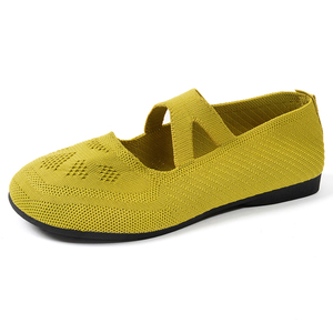 Scarpe basse da <span class=keywords><strong>donna</strong></span> taglie forti comode con cinturino a croce X leggere e traspiranti da lavoro Casual per tutte le stagioni - Product Image 6
