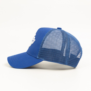 Cappellino Trucker con Retro in Rete Blu Brillante, Monogramma KUMA <span class=keywords><strong>DB</strong></span> Circolare Ricamato in 3D, Cappello da Baseball Traspirante per Sport all'Aperto - Product Image 4