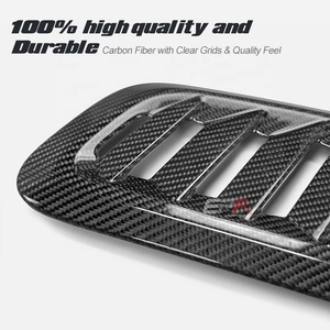 Par de rejillas de ventilación de capó adecuado para Toyota Corolla GR HATCHBACK 2023 Edición de circuito capó de carbono seco - Product Image 5