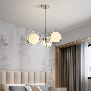 Bauhaus Parisian Cream Instagram Pendant <b>Lighting</b> Vintage Style Nordic Magic Bean for Living Bedroom <b>Dining</b> & Dressing Room - Product Image 1