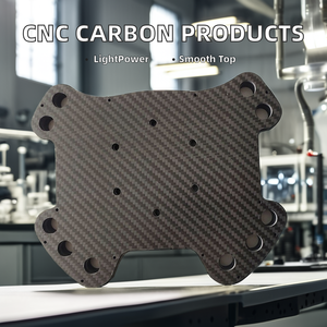 Piezas de Fibra de Carbono CNC Personalizadas J, Lámina de Carbono Ligera, Productos de Carbono de Alta Gama - Product Image 2