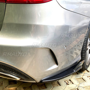 กันชนหลังลิปดิฟฟิวเซอร์ด้านข้างสปอยเลอร์สำหรับ Mercedes-Benz C-Class Estate Wagon S205 C200 C260ชุดบอดี้2015-2021 - Product Image 4