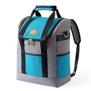Freezable Best Seller Insulated Zip Closure Foldable Tote Lunch Cooler Bag - Product Image 2