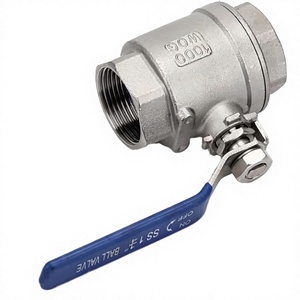 บอลวาล์วสแตนเลสคุณภาพสูง พร้อมปลายเกลียว ควบคุมด้วยคันโยกแบบแมนนวล ซีล PTFE รองรับ OEM/ODM สำหรับการใช้งานทั่วไป - Product Image 4