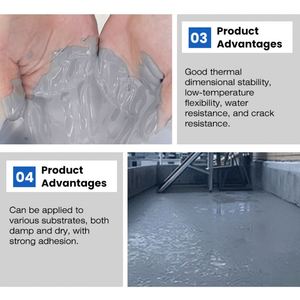Fast Drying <b>Acrylic</b> Waterproofing Coating for Roof Wall Floor Protection Building Materials <b>Acrylic</b> Waterproof Coating - Product Image 4