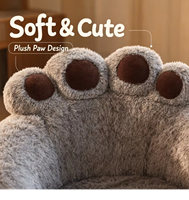 Lit pour chien de luxe moderne, en peluche douce et respirante, avec motif de dessin animé, grand canapé-lit pour chien, chaud en toutes saisons, durable et antidérapant