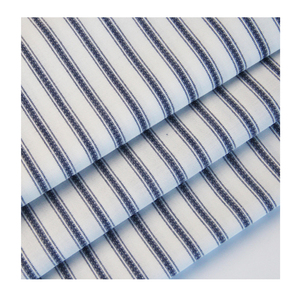 New Arrival Eco-Friendly Twill Woven Stripe Fabric Polyester Cotton TC Yarn-Dyed Poplin for <strong>Shirting</strong> and Lining for Boys - Product Image 2