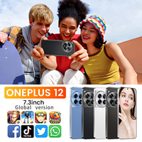 Smartphone OnePlus 12 5G LTE CDMA, écran AMOLED 6,8 pouces 2K 120 Hz, Android 14, processeur octa-core, double carte SIM française et espagnole, charge rapide 65 W