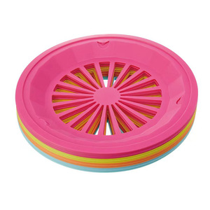 Wholesale New Hot Selling Plastic Circular <b>Tray</b> Multi Functional Food Storage Rack for Household Kitchen Vegetable Drain - Product Image 5
