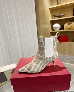 Nouvelle Arrivée Bottes Mi-Mollet en Cuir Sexy à Bout Pointu et Talon Aiguille avec Brides Croisées pour Femmes Grandes Tailles - Product Image 6