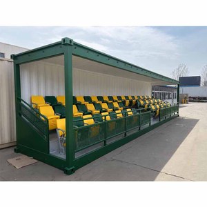 Grada Modular Antirrobo para Contenedores, Grada Portátil para Ver Fútbol, Grada para Espectadores de Estadios para Eventos Deportivos y Conciertos - Product Image 1