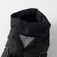 Manteau de luxe élégant pour chien, chaud pour l'hiver, avec fermeture à sangle magique réglable, veste rembourrée en coton, pour Golden Retriever, Labrador, taille moyenne