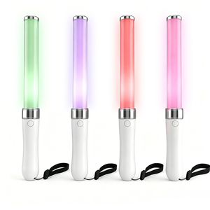 Bastones de Espuma LED Multicolores Personalizados en Oferta, Bastones Luminosos LED - Product Image 1