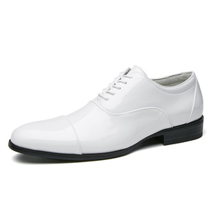 Nuove scarpe in pelle bianca da uomo <span class=keywords><strong>di</strong></span> tendenza moda da uomo <span class=keywords><strong>di</strong></span> quattro <span class=keywords><strong>stagioni</strong></span> scarpe in pelle da uomo - Product Image 5