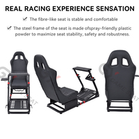 Simulador de Carreras GY048 para PC, Soporte para Volante Thrustmaster T150RS/T300RS/TX/T500RS