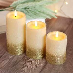 Velas LED Creativas con <span class=keywords><strong>Polvo</strong></span> Luminoso para Decoración <span class=keywords><strong>de</strong></span> Bodas y Navidad, Luz <span class=keywords><strong>de</strong></span> Hadas - Product Image 6