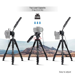 JJC Trépied télécommandé VCT-VPR1 pour appareils photo et caméscopes <span class=keywords><strong>Sony</strong></span> Remplacement multi-bornes - Product Image 5