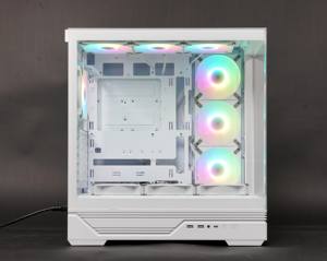 เคสคอมพิวเตอร์สำหรับเล่นเกม JNP-F80W <span class=keywords><strong>MIDI</strong></span> <span class=keywords><strong>Tower</strong></span> สำหรับเกมเมอร์ - Product Image 5