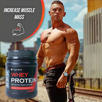 Poudre de protéines de lactosérum OEM au chocolat, complément sportif pour la récupération post-entraînement et le gain musculaire