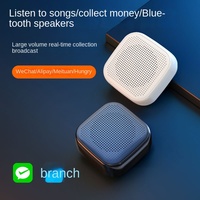 Mini-enceinte portable avec chargement sans fil, système audio, haut-parleur de collecte de fonds, son exceptionnel, cadeau promotionnel