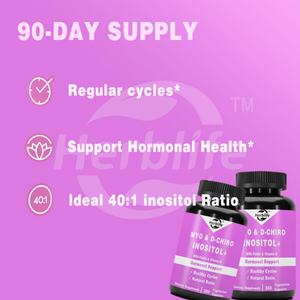 Suplemento de Inositol Premium Personalizable - Mioinositol y D-Chiroinositol con Folato y Vitamina D - Venta Caliente OEM - Product Image 3
