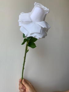 ดอกไม้ประดิษฐ์ดอกเดียวดอกกุหลาบดอกกุหลาบสำหรับตกแต่งดีไซน์ใหม่ H-392 - Product Image 3