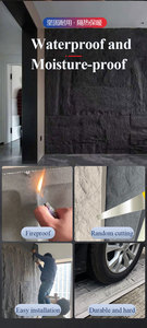 Rivestimenti murali decorativi interni ed esterni in pietra sintetica in poliuretano artificiale fogli in pietra sintetica pannelli in Pu - Product Image 4