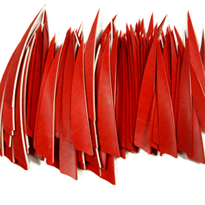 Bất tự nhiên cánh bắn cung mũi tên lông fletching cánh gà tây lông cho DIY bắn cung săn bắn mục tiêu chụp mũi tên phụ kiện - Product Image 1