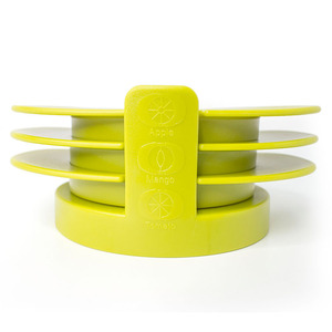 <span class=keywords><strong>Kit</strong></span> de coupe-fruits manuel 4-en-1 pour couper les légumes à usage intensif comprenant un découpeur de pommes pour les quartiers de tomates - Product Image 6