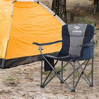 Chaise de pêche pliable de plage surdimensionnée portable personnalisée, capacité de poids de 150 kg, 3 positions, chaise de camping surdimensionnée avec sac de transport