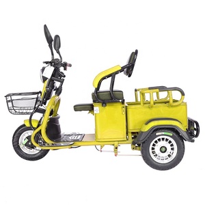 Triciclo Eléctrico al por Mayor para Personas Mayores, <span class=keywords><strong>Bicicleta</strong></span> Eléctrica de <span class=keywords><strong>Tres</strong></span> <span class=keywords><strong>Ruedas</strong></span> <span class=keywords><strong>con</strong></span> Canasta de Almacenamiento, Triciclo Eléctrico para Carga - Product Image 5