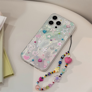 <span class=keywords><strong>Coque</strong></span> de téléphone motif étoiles colorées scintillantes Design de luxe pour <span class=keywords><strong>iPhone</strong></span> 11 <span class=keywords><strong>12</strong></span> 13 14 Plus 15 16 Pro Max couverture arrière <span class=keywords><strong>avec</strong></span> chaîne - Product Image 4