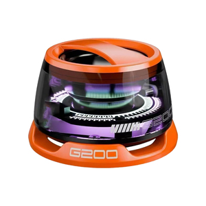 Nuevo modelo G200, altavoz cibernético magnético, portátil, inalámbrico, para exteriores, tarjeta enchufable, altavoz pequeño, altavoz pequeño con luz Led Rgb - Product Image 6